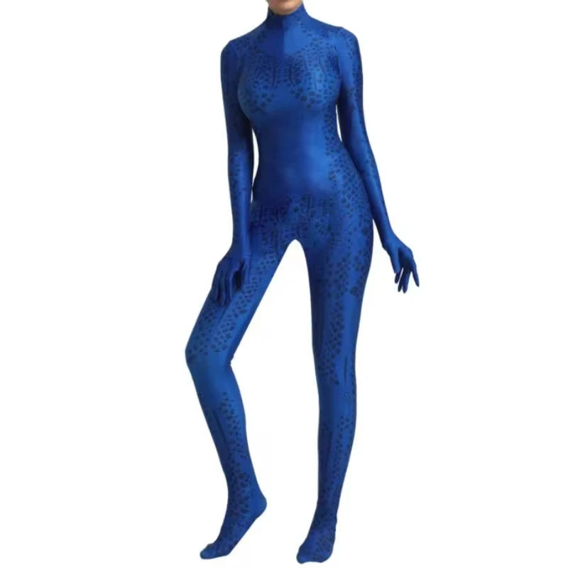 Halloween Superhero Cosplay Bodysuit – Full Coverage Costume Cosplay Bodysuit Babs