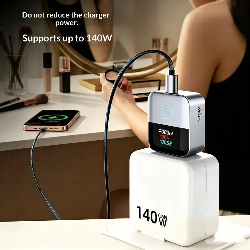 140W Type-C Fast Charger with Auto Power-Off & Overcharge Guard Wall Fast Charger Babs