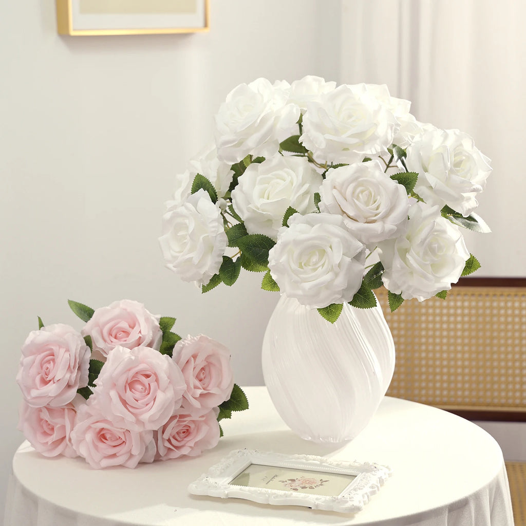 Artificial Silk Rose Bouquet – Wedding & Home Décor Artificial Flower Bouquet Babs