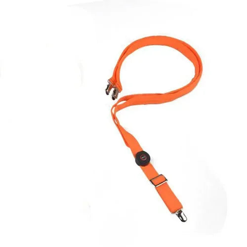LED Light Up Suspenders & Bow Tie Set – Glow Party Costume LED Costume Accessories Babs orange