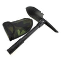 Outdoor Folding Shovel – Multi-Function Camping Survival Tool Folding Camp Shovel Babs black