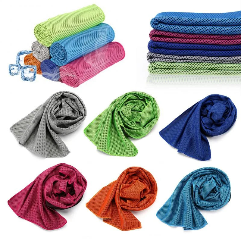 Cooling Microfiber Sports Towel for Yoga, Gym & Outdoors Cooling Sports Towel Babs