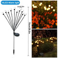Solar Firefly Garden Lights – Swaying Starburst LED, Waterproof Solar Garden Light Babs Warm White