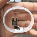 3-Pack Double Roller Presser Foot for Home Sewing Machines Presser Foot Set Babs 3pc
