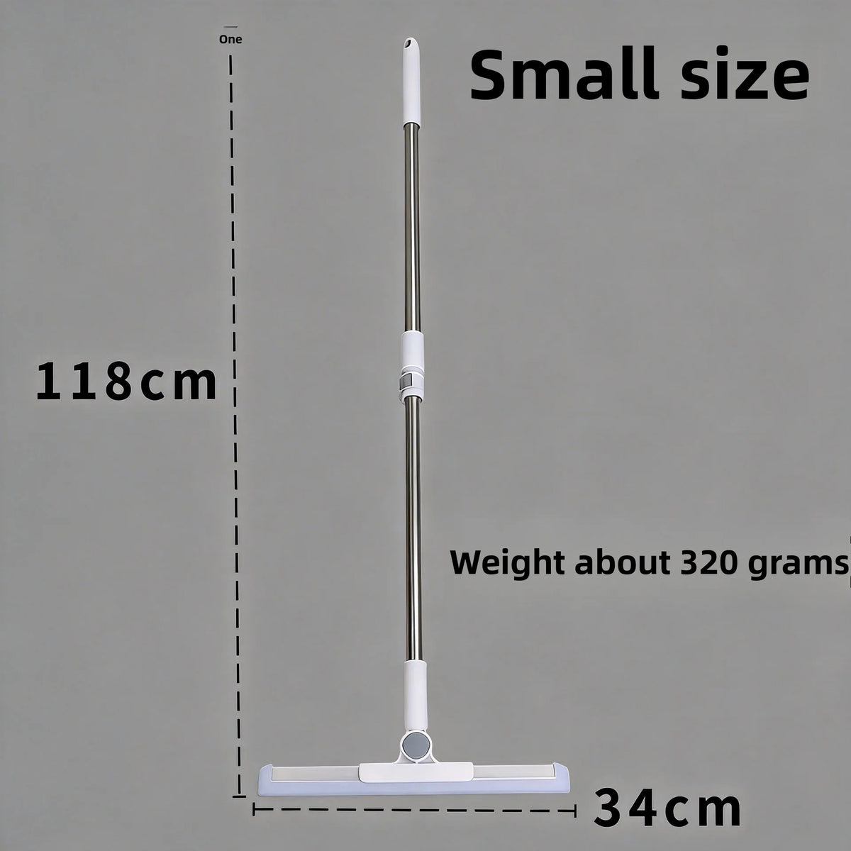 Magic Broom Scraper Sweeper – Bathroom & Kitchen Tool Floor Scraper Sweeper Babs WHITE