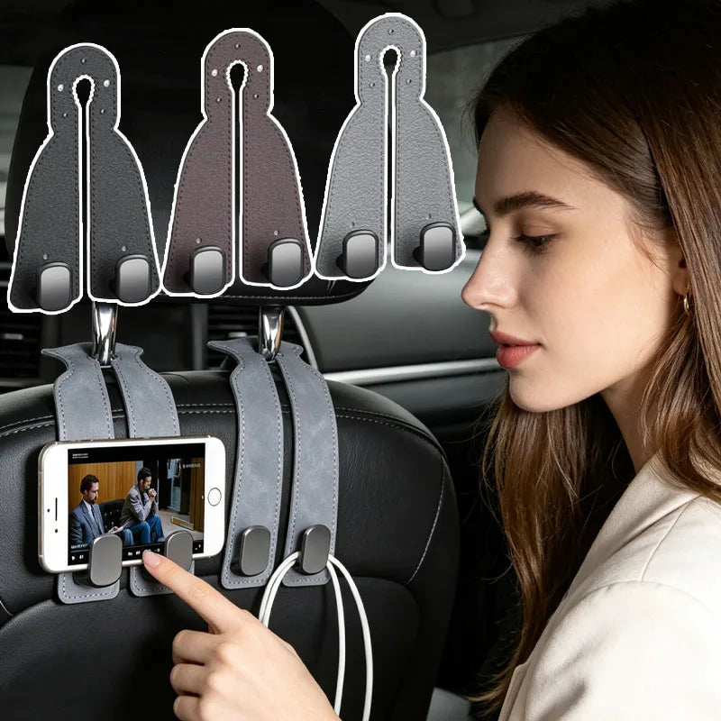 Car Seat Back Hook – Headrest Bag Hanger & Organizer Car Seat Organizer Babs