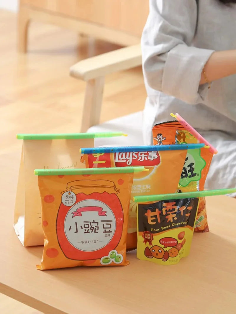Reusable Food Bag Sealing Clips – Freshness Keeper Food Bag Sealing Clips Babs