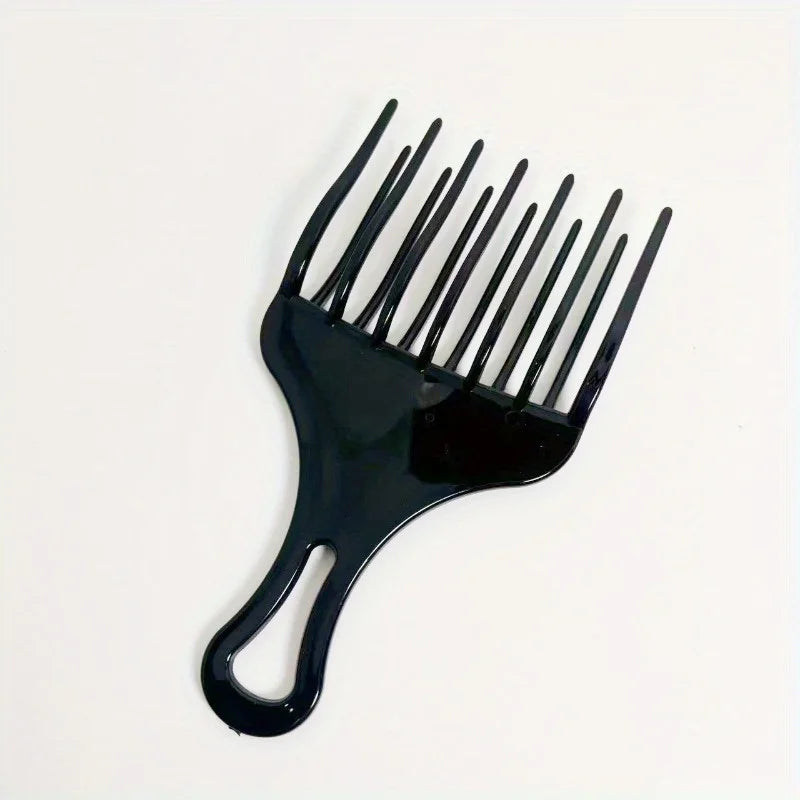 Wide Tooth Pick Comb for Curly & Afro Hair – 2pcs Set Hair Pick Comb Babs