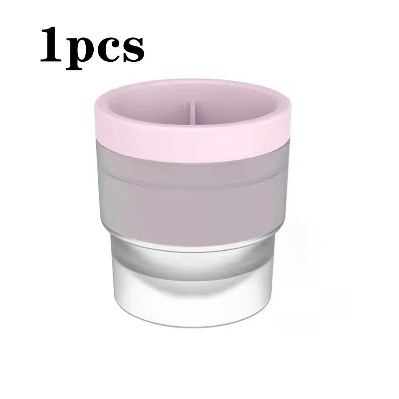 Silicone Ice Ball Maker Mold – Reusable 6cm Sphere for Drinks Ice Ball Mold Babs pink