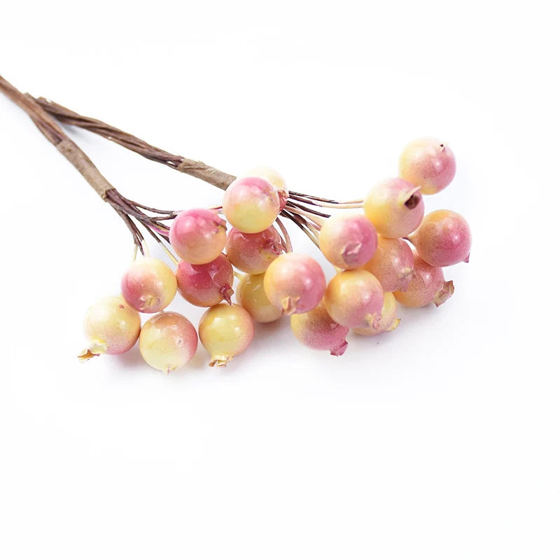 Artificial Pomegranate Flowers 5/10pcs – Wedding & Home Decor Artificial Flowers Babs color2 5pcs