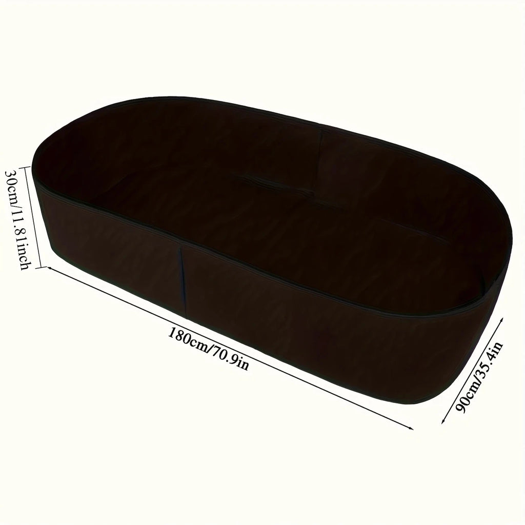 Breathable Fabric Raised Garden Bed | Rectangular Grow Bag Fabric Grow Bag Babs L