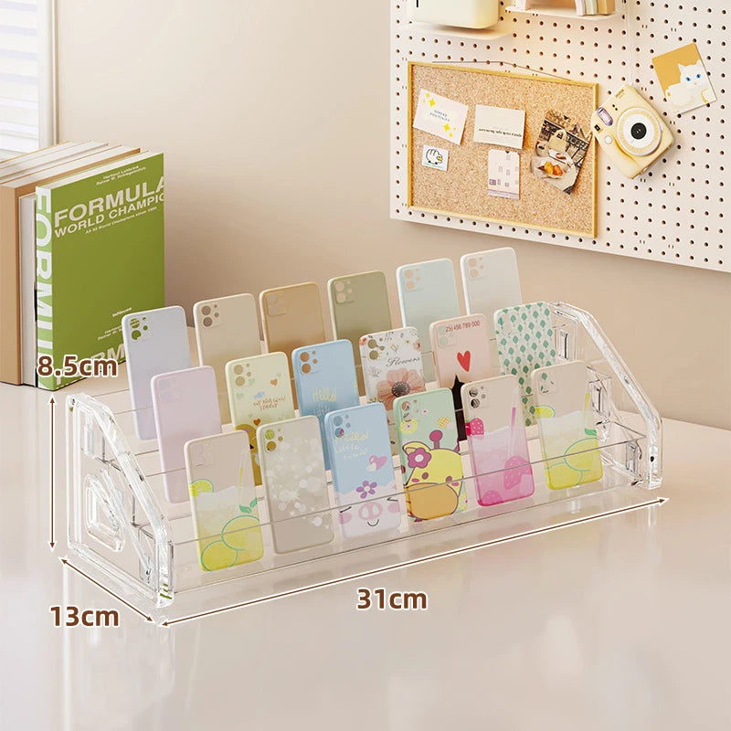 Clear Acrylic Display Riser Stand – Perfume, Figures & Décor Acrylic Display Riser Babs 3-Layer Rack