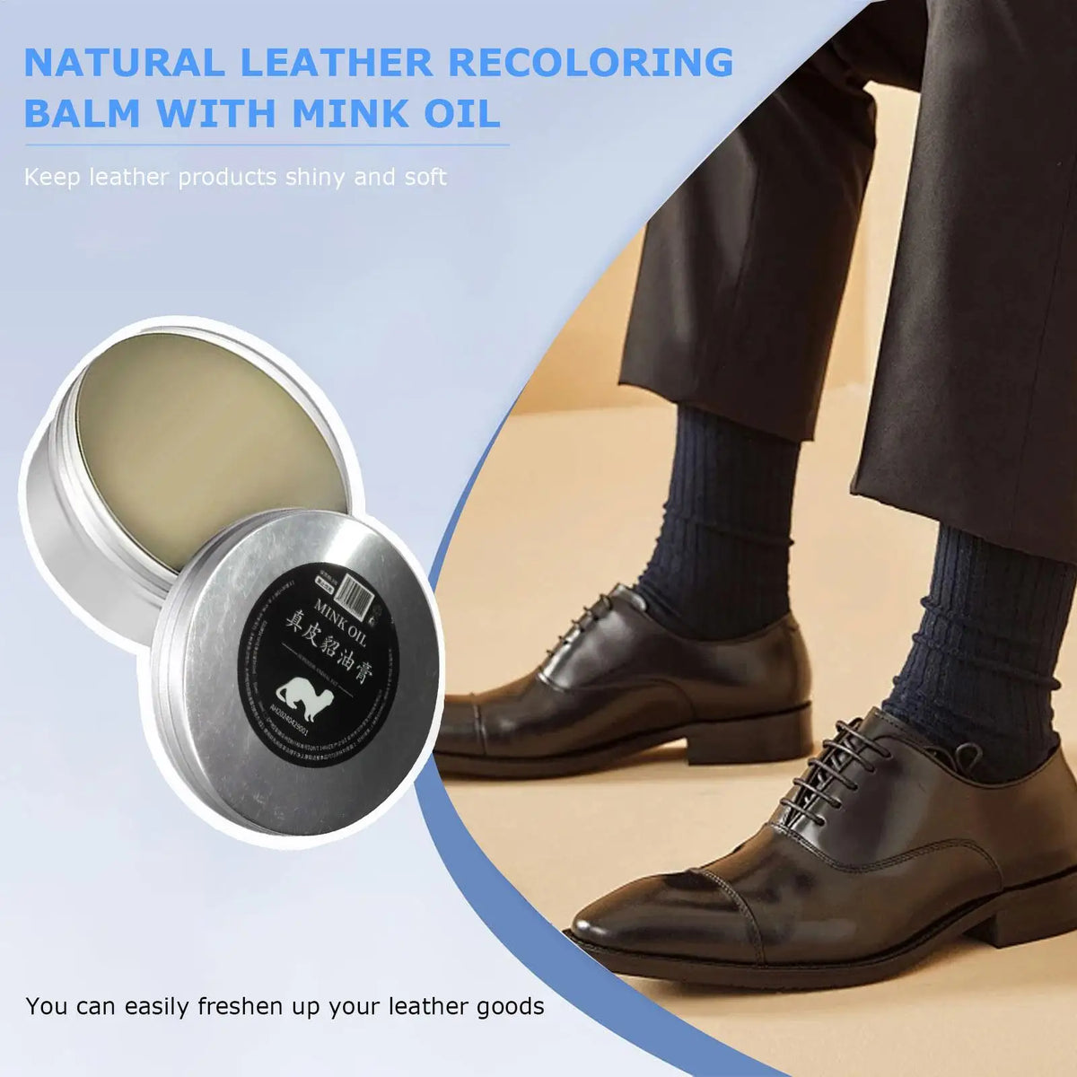 Leather Care Cream – Nourishing Balm for Shoes, Bags & Interiors Leather Conditioner Cream Babs