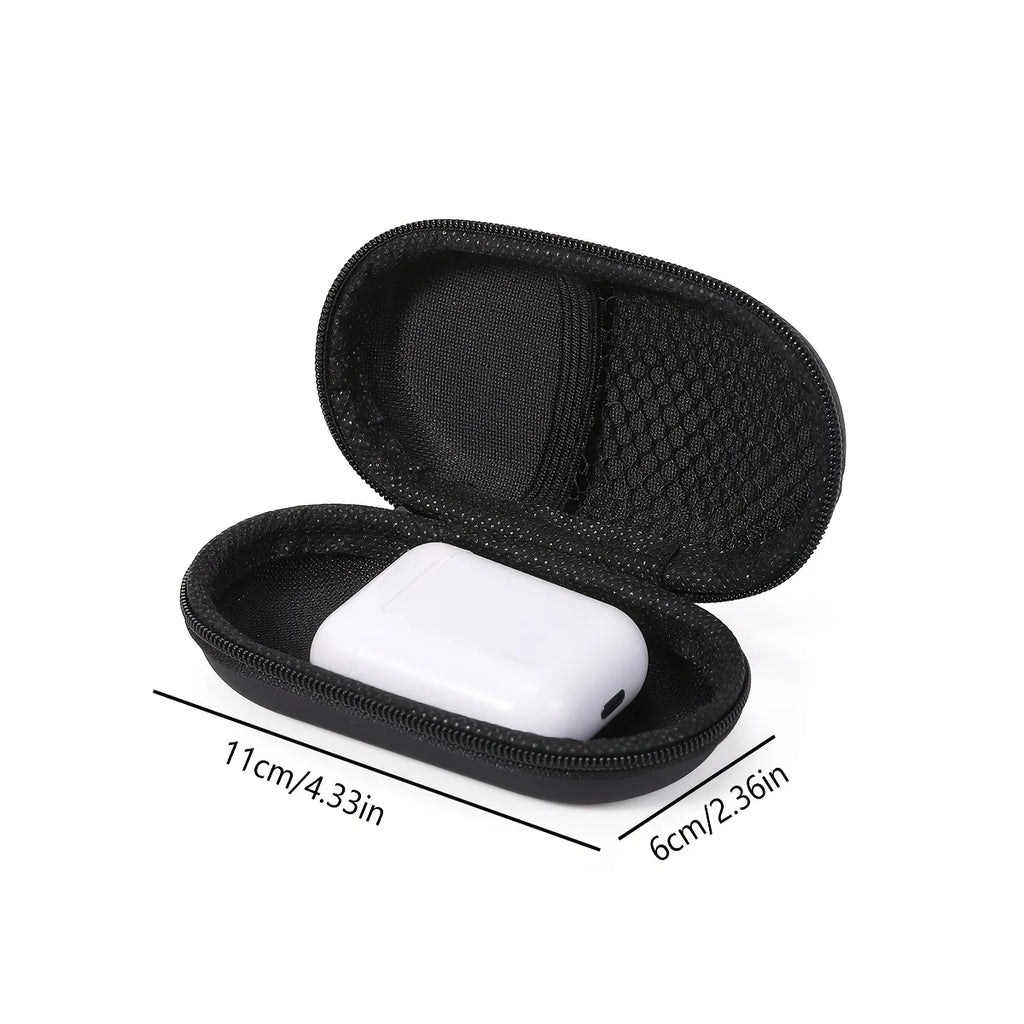 Multifunctional Mouse & Cable Organizer Storage Bag – EVA Electronics Organizer Bag Babs black