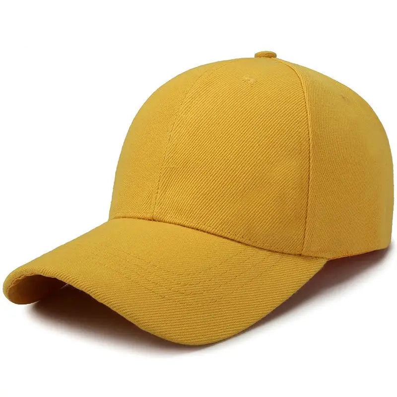 Unisex Adjustable Baseball Cap – Curved Brim Sun Visor Hat Baseball Cap Babs gold