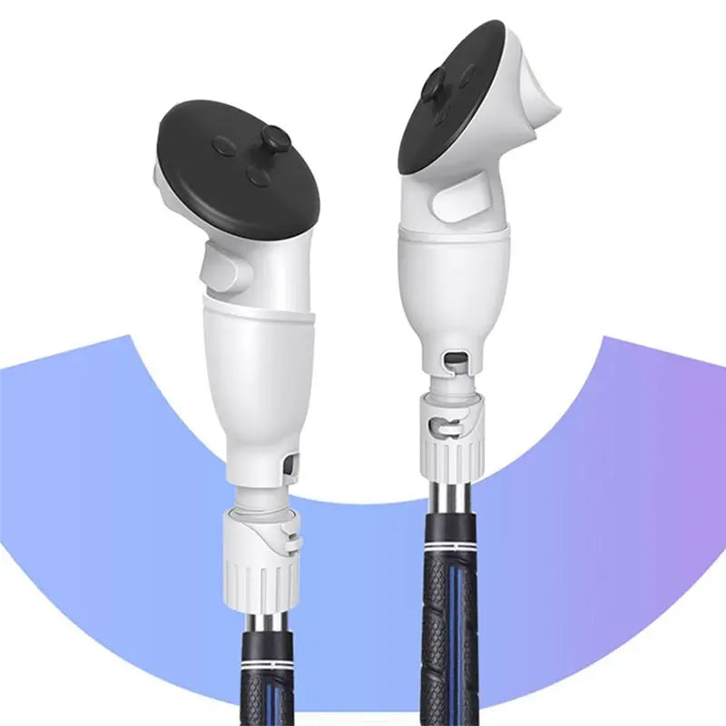 VR Golf Club Grip Adapter for Meta Quest 3S – Retractable VR Controller Grip Babs