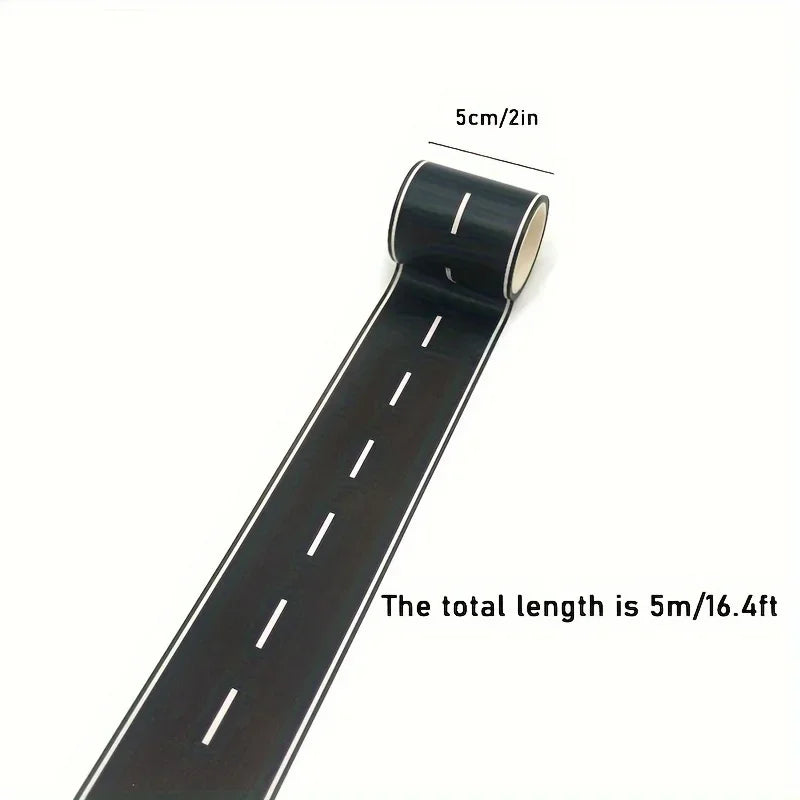 Cartoon DIY Road & Railway Paper Tape – Kids Play Tape Kids Play Tape Babs
