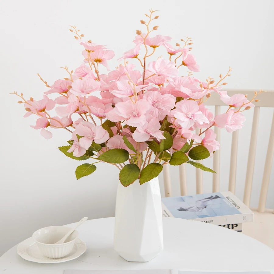 Artificial Silk Magnolia Bouquet – Wedding & Home Décor Artificial Flower Bouquet Babs