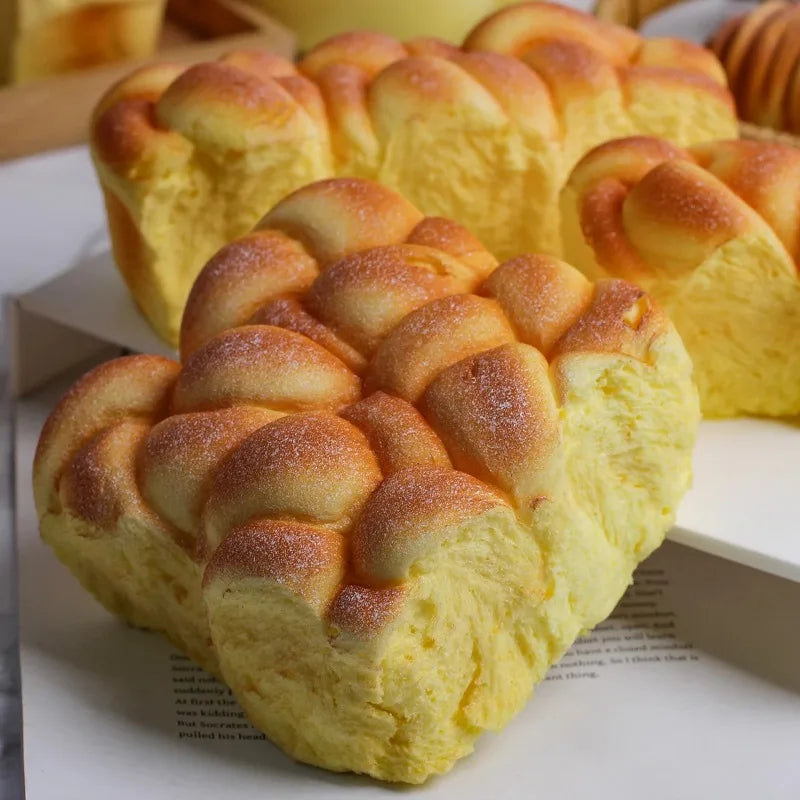 Slow Rebound Squishy Bread Squeeze Toy – Kawaii Desk Ornament Squishy Squeeze Toy Babs