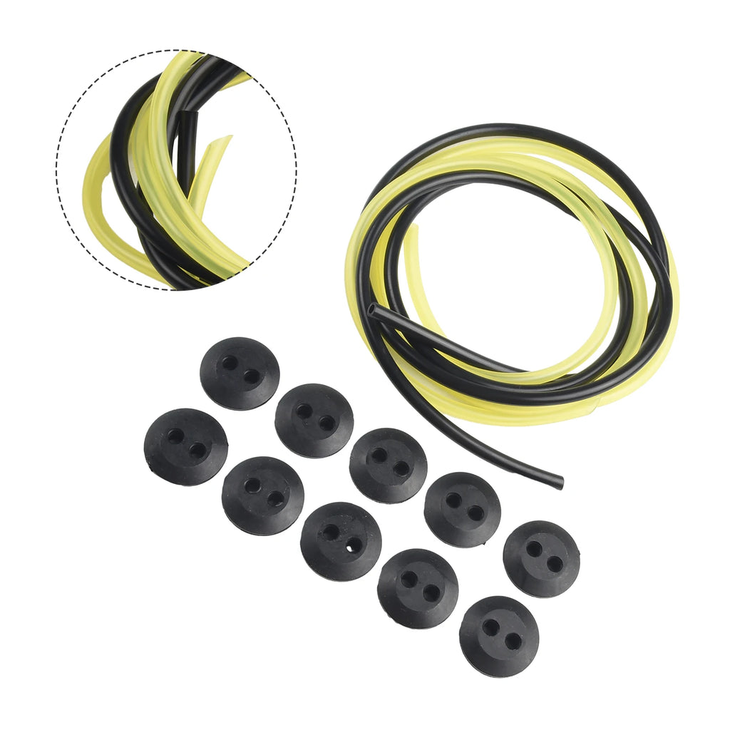12pc Fuel Tank Grommet & Fuel Line Kit – Grass Trimmer Garden Tool Parts Babs