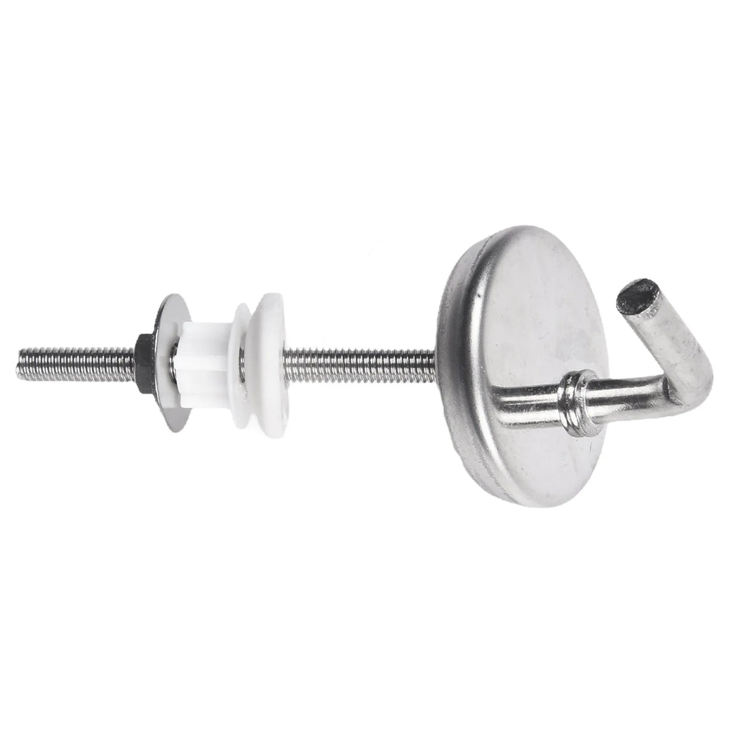 2Pcs Stainless Steel Toilet Seat Hinges with Adjustable Knobs Toilet Seat Hinges Babs