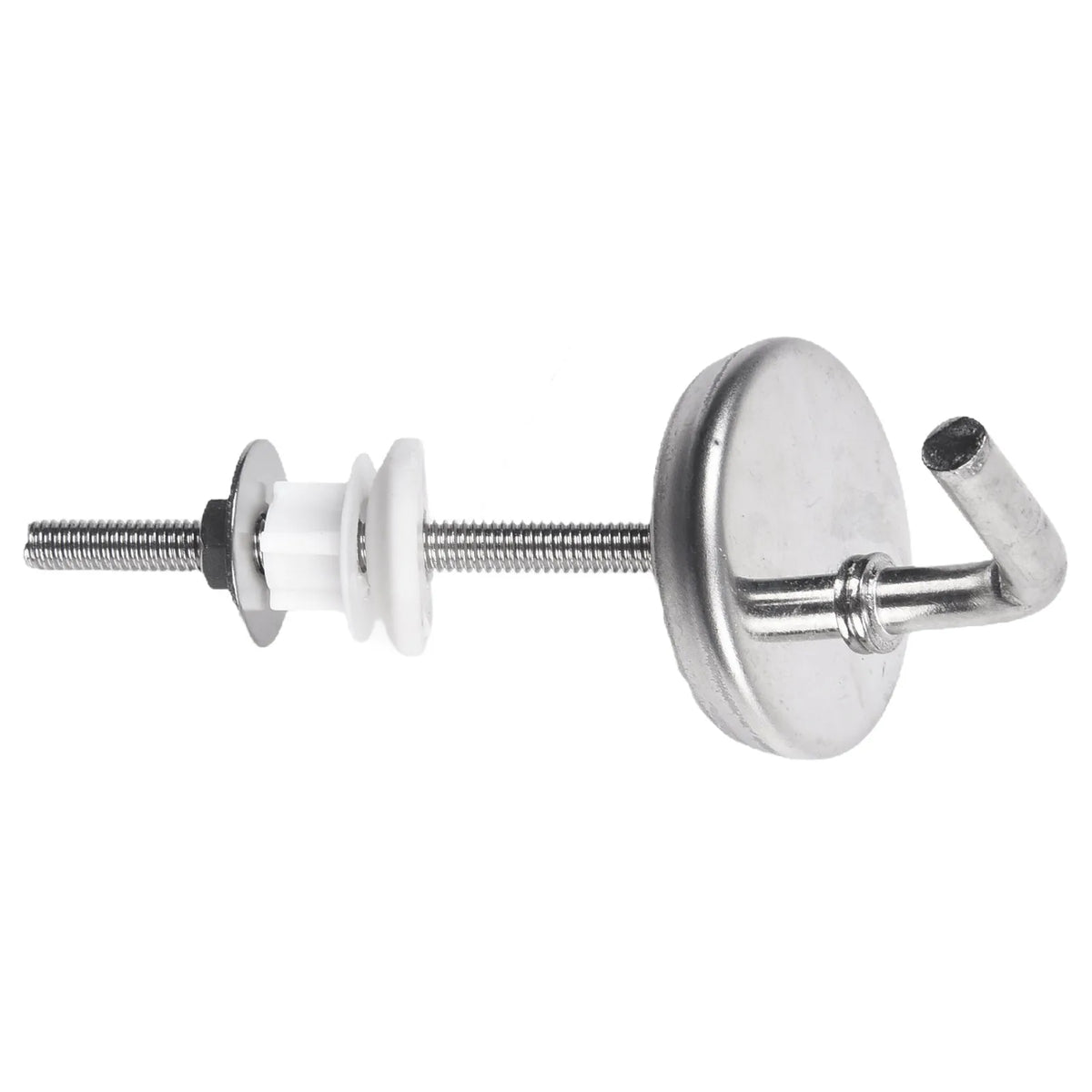 2Pcs Stainless Steel Toilet Seat Hinges with Adjustable Knobs Toilet Seat Hinges Babs