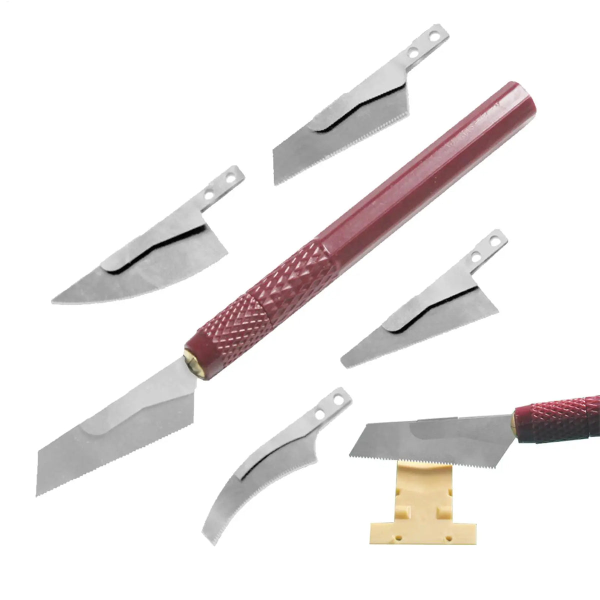 Model Craft Hand Saw Kit with 4 Blades | Hobby DIY Tool Craft Hand Saw Kit Babs