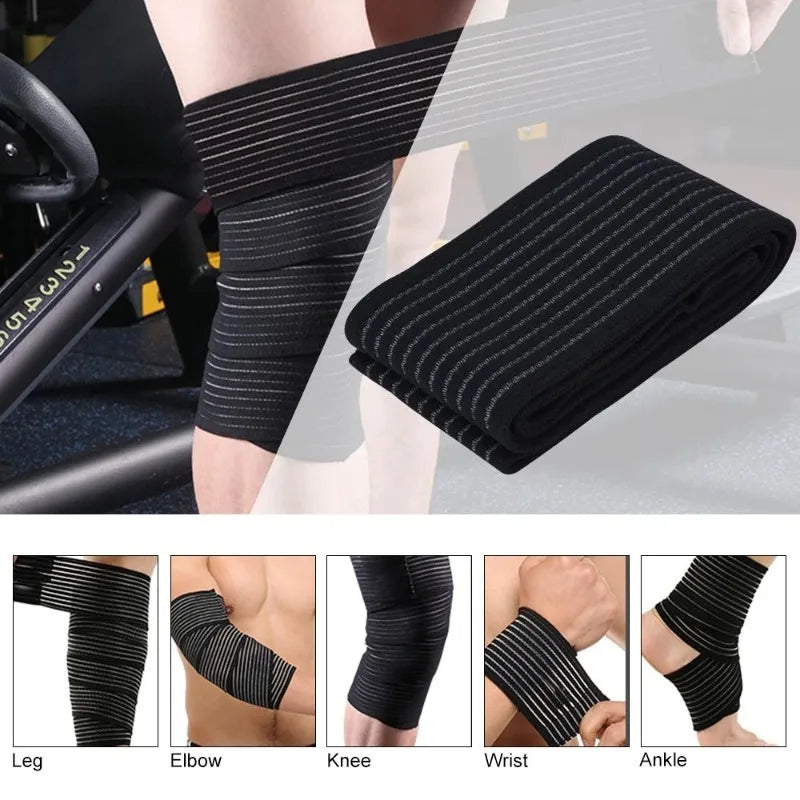 Elastic Compression Wrap – Knee Elbow Wrist Ankle Support Compression Wrap Bandage Babs