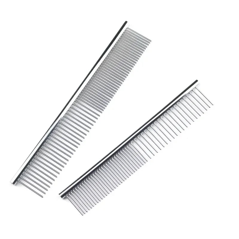 Stainless Steel Dog & Cat Dematting Comb 16/19cm Grooming Pet Grooming Comb Babs