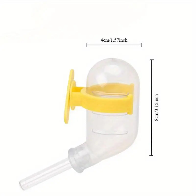 5-Pack 60ml Automatic Water Dispenser for Hamster Rat Rabbit Pet Water Dispenser Babs