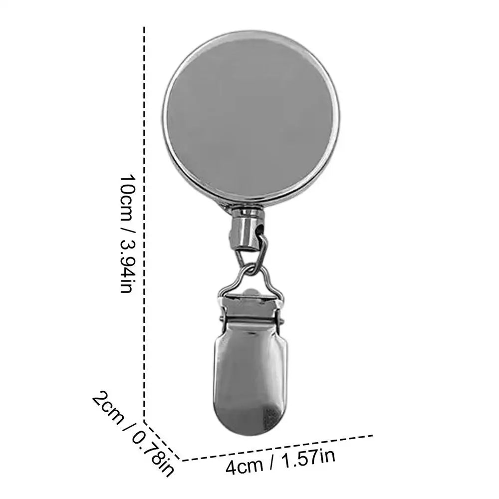 Retractable Self-Adhesive Towel Rack with Metal Clamp Towel Rack Holder Babs 1pcs