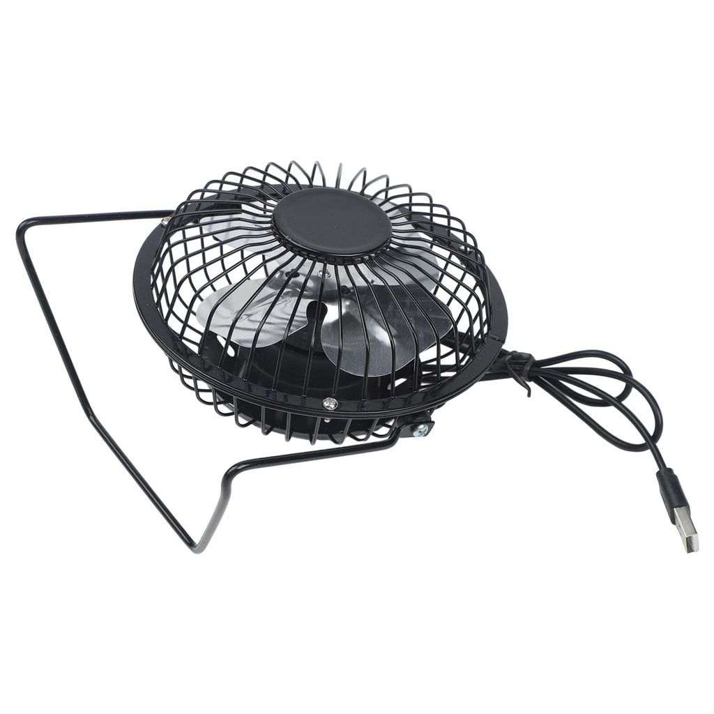 LEENKEA 4" Mini USB Desk Fan – 360° Rotation, Portable Mini USB Desk Fan Babs