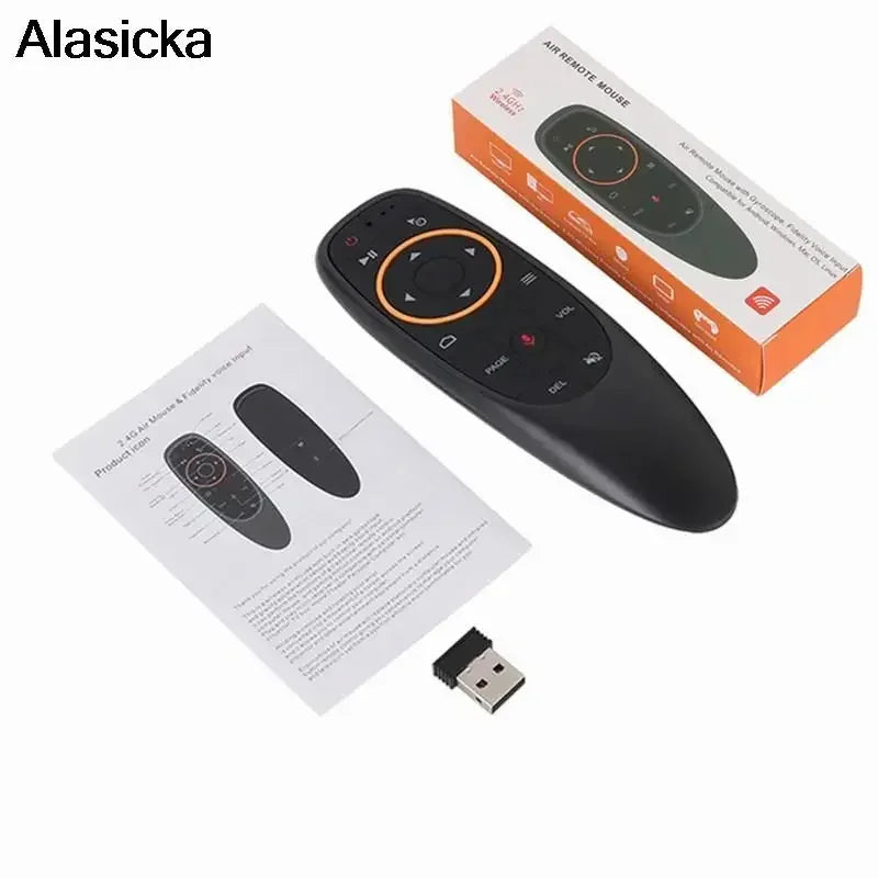 G10S Pro 2.4GHz Air Mouse Remote – Voice, Gyro & Backlit Keys Wireless Air Mouse Remote Babs