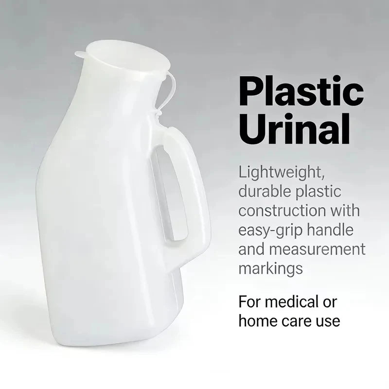 1200ml Portable Men's Urinal Bottle – Travel, Car & Camping Portable Urinal Bottle Babs