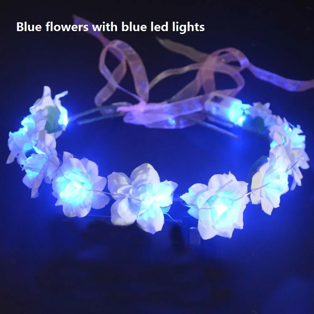 LED Light-Up Glow Headband for Kids & Adults – Party & Wedding LED Glow Headband Babs 26