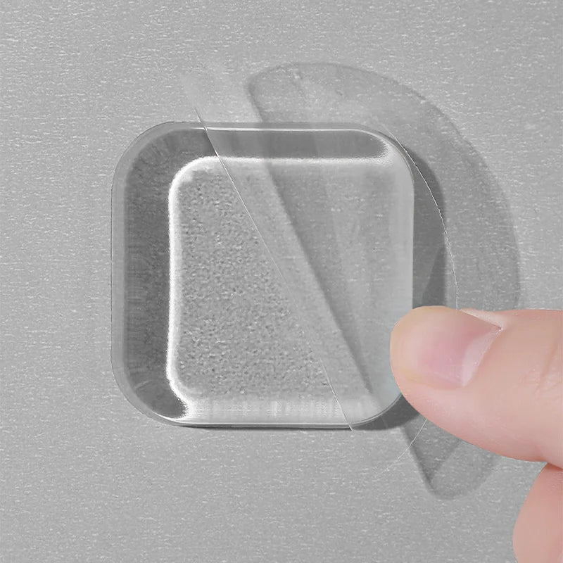 6-Pack Silicone Door Stopper Bumper Pads – Clear Adhesive Protectors Door Stopper Bumpers Babs