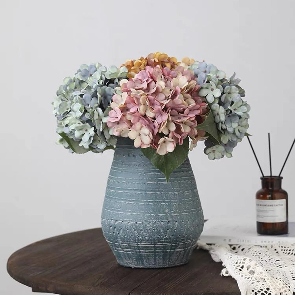 Silk Hydrangea Artificial Flowers – Wedding & Home Décor Artificial Silk Flowers Babs