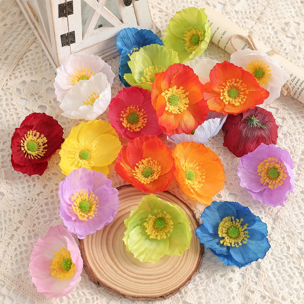 Artificial Silk Rose Heads for Wedding, Holiday & Home Decor Artificial Flower Heads Babs