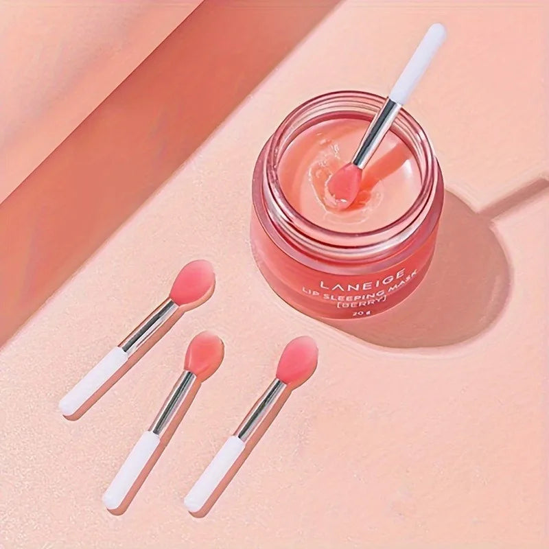 Silicone Lip Brush Set – Lipstick, Eyeshadow & Mask Applicators Silicone Makeup Brush Babs
