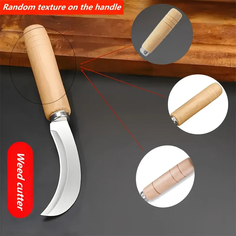 3-Piece Stainless Steel Weeding & Garden Tool Set | Lawn Care Garden Tool Set Babs