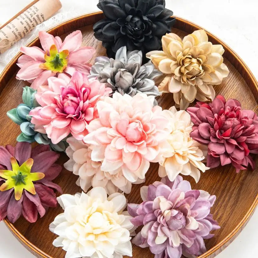 Silk Chrysanthemum Artificial Flowers – Wedding & Home Decor Artificial Silk Flowers Babs
