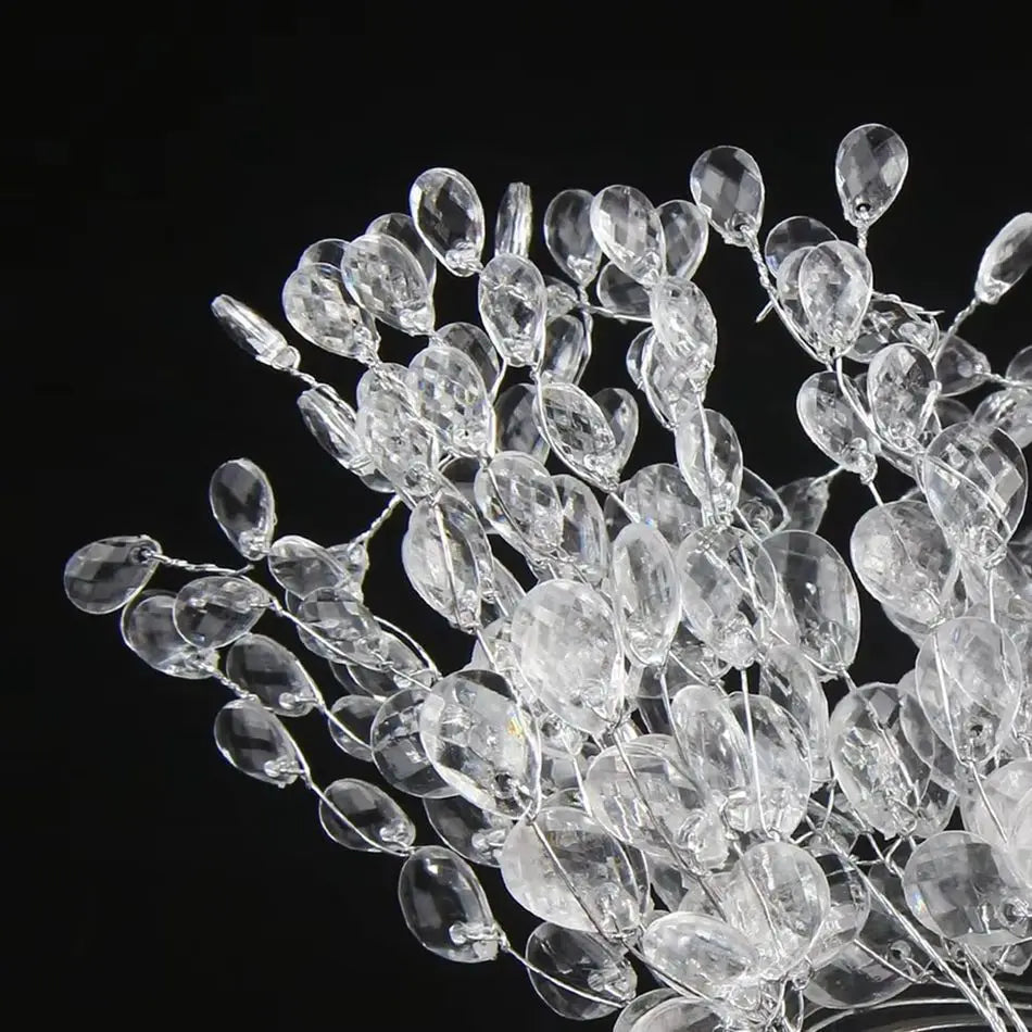 Crystal Acrylic Water Droplet Flowers – Wedding & DIY Décor Artificial Flowers Babs