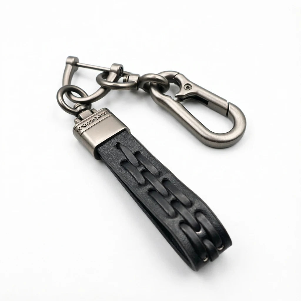 Creative Leather Car Keychain – Auto & Motorcycle Key Ring Gift Leather Keychain Babs