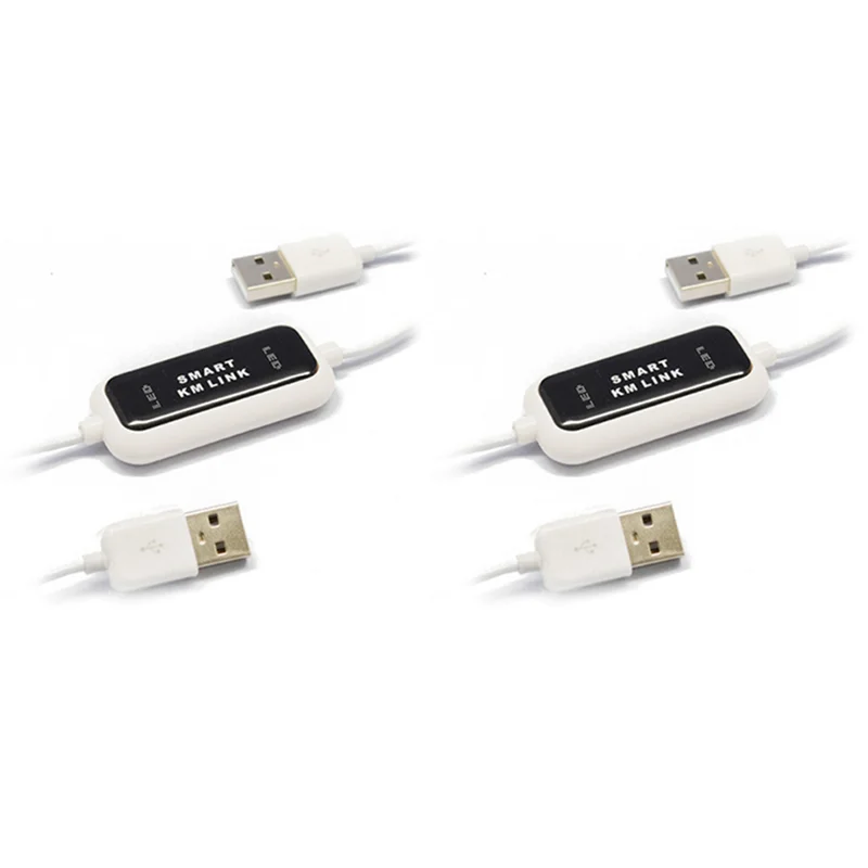 USB 2.0 Smart KM Link – Share Keyboard, Mouse & Transfer Files KM Link Cable Babs