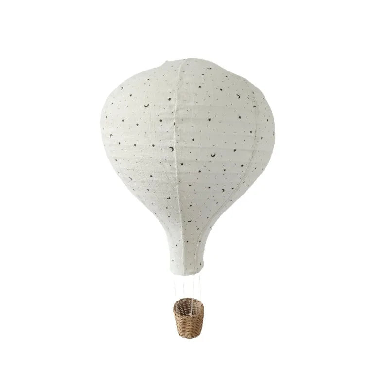 Handmade Hot Air Balloon Hanging Ornament with LED Light Hanging Ornament Babs