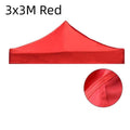 420D Oxford Gazebo Top Cover – Waterproof UV Sun Shade Canopy Gazebo Canopy Cover Babs 3x3M Red