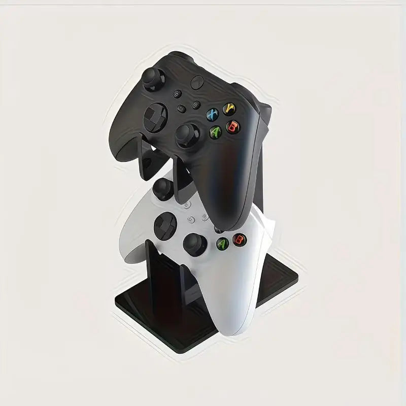 Dual-Layer Game Controller Stand – Desktop & TV Holder Controller Storage Stand Babs