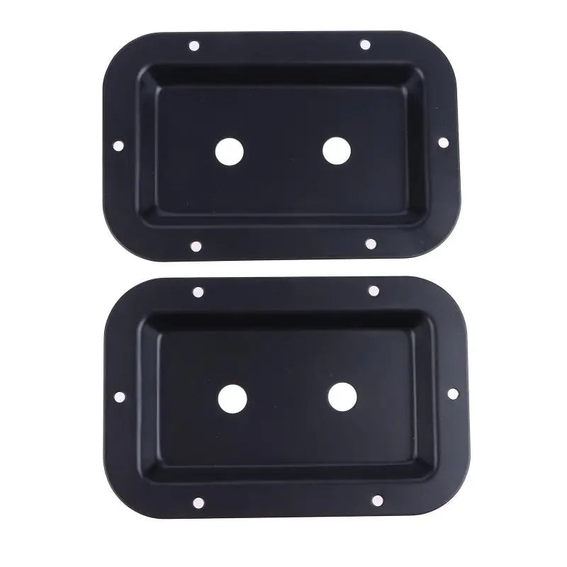 Black Steel Recessed Speaker Jack Plate Connector – 1/2 Pcs Speaker Jack Connector Babs