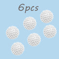 Reusable Silicone Laundry Dryer Balls – Anti-Tangle & Wrinkle Laundry Dryer Balls Babs white-6pcs