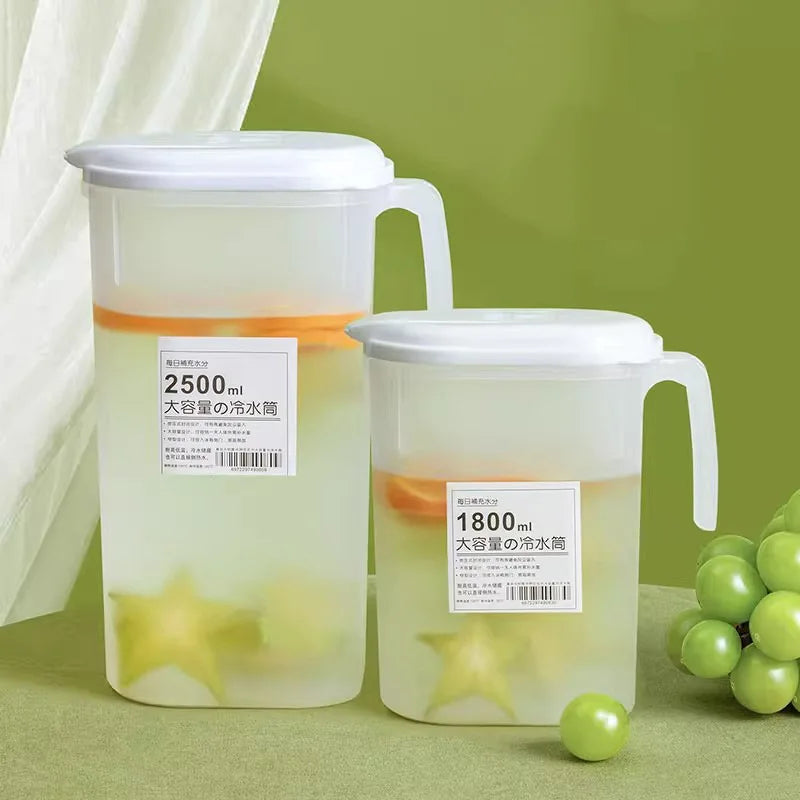 Large Capacity Water Pitcher 1800ml/2500ml – Heat Resistant Jug Beverage Pitcher Babs